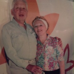 Alice with her husband