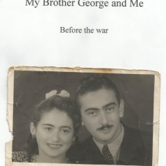 Eva Szirmai and her brother