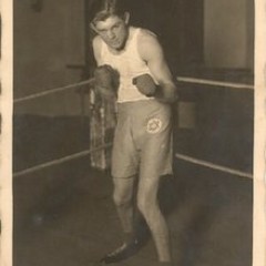Evelyn's father boxing. He boxed for Bar Kochba (Maccabi) and won 7 medals in the 1920s