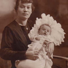 Fred with his Mother
