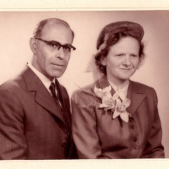 Gretl and Hyman wedding photograph