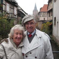 Henry and Ingrid visiting the Pfalz region of Germany