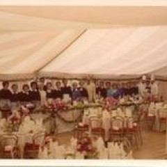 Barmitzvah in marquee