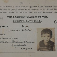 Kindertransport card