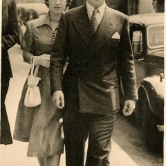 Henry and Ingrid in London 1951