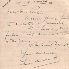 letter to the Peskins