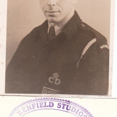 1943 Martin Anson in Civil Defence Uniform