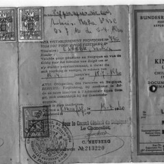 Child's travel document