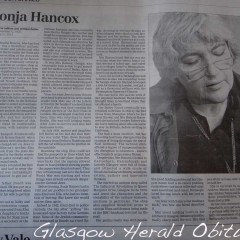 Glasgow Herald obituary