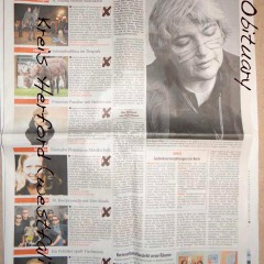 German newspaper obituary